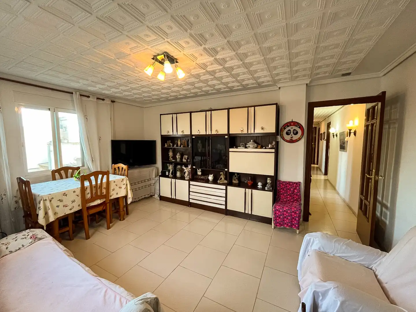 Wohnzimmer von Wohnung zum Verkauf in Sagunto / Sagunt mit Klimaanlage, Heizung und Möbliert