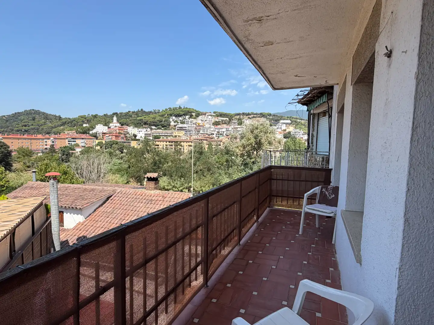 Terraza de Piso en venta en Sant Cebrià de Vallalta con Terraza, Amueblado y Lavadora
