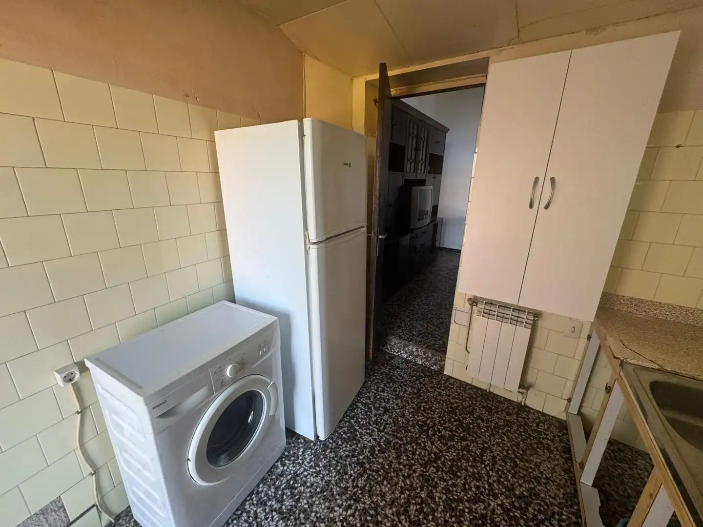 Cuina de Finca rústica en venda en Alcampell amb Calefacció, Terrassa i Traster