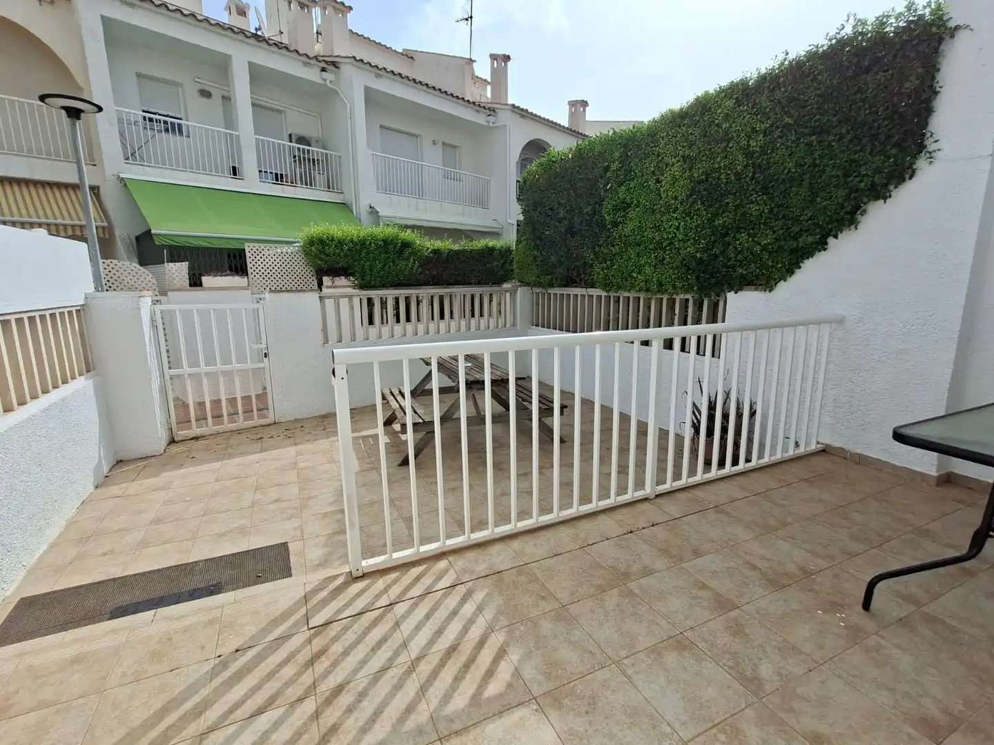 Garten von Einfamilien-Reihenhaus zur Miete in Vinaròs mit Terrasse, Möbliert und Gemeinschaftspool