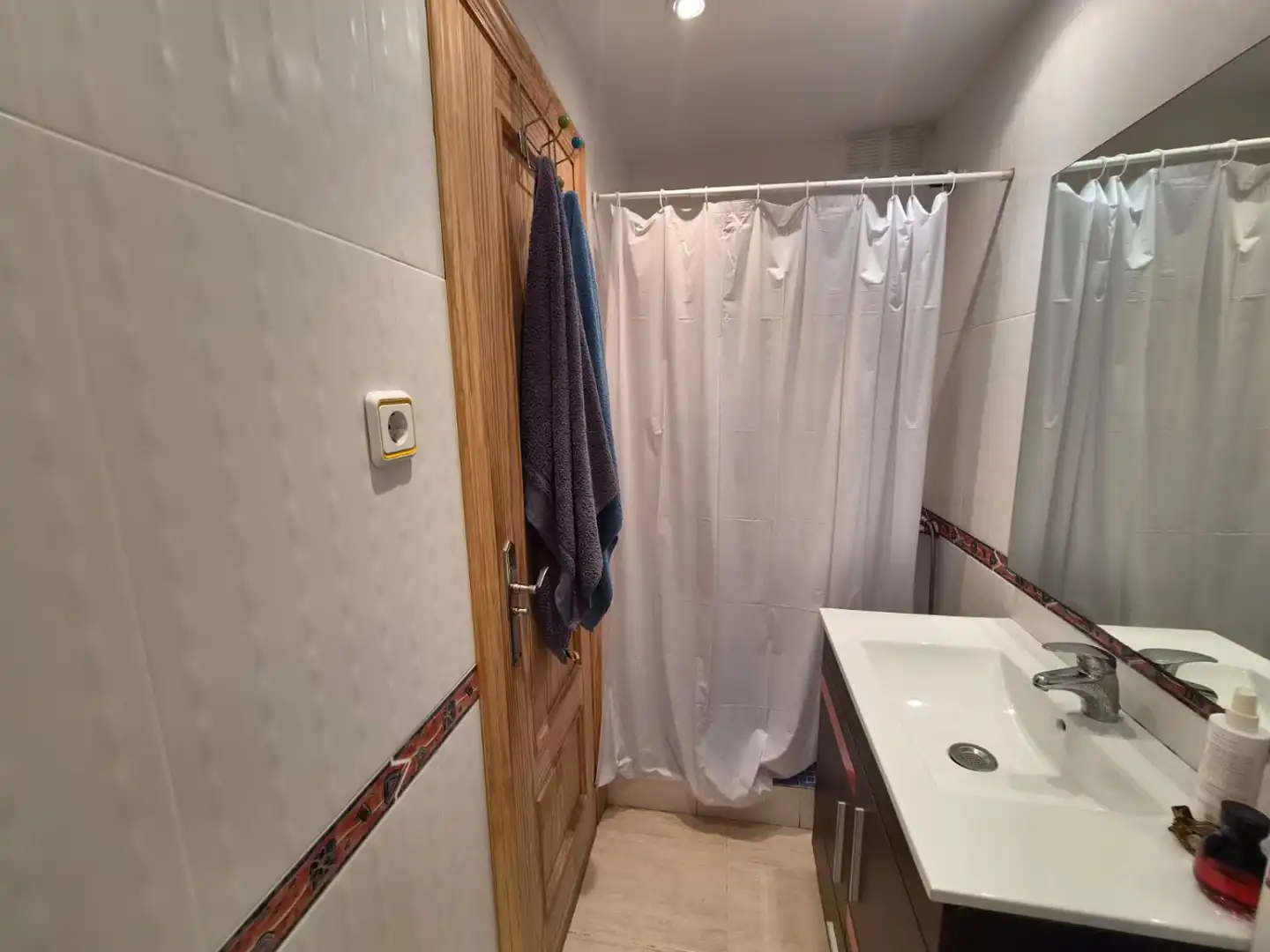 Badezimmer von Wohnung zum Verkauf in Águilas mit Klimaanlage und Balkon