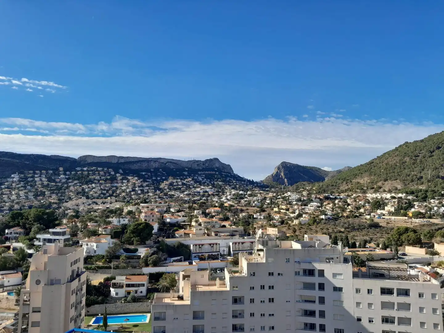Vista exterior de Àtic en venda en Calpe / Calp