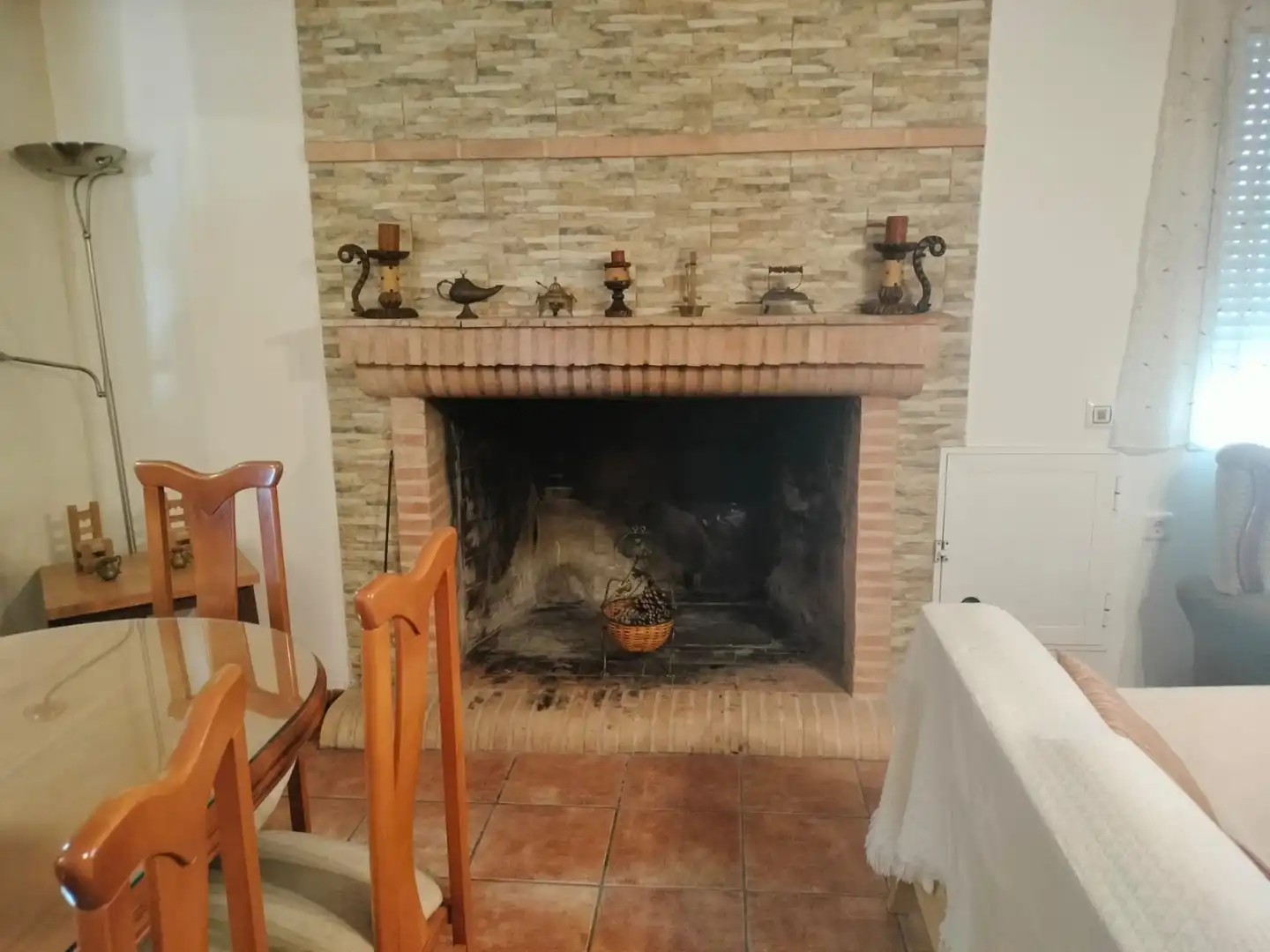 Wohnzimmer von Haus oder Chalet zum Verkauf in Almodóvar del Campo mit Heizung, Terrasse und Abstellraum