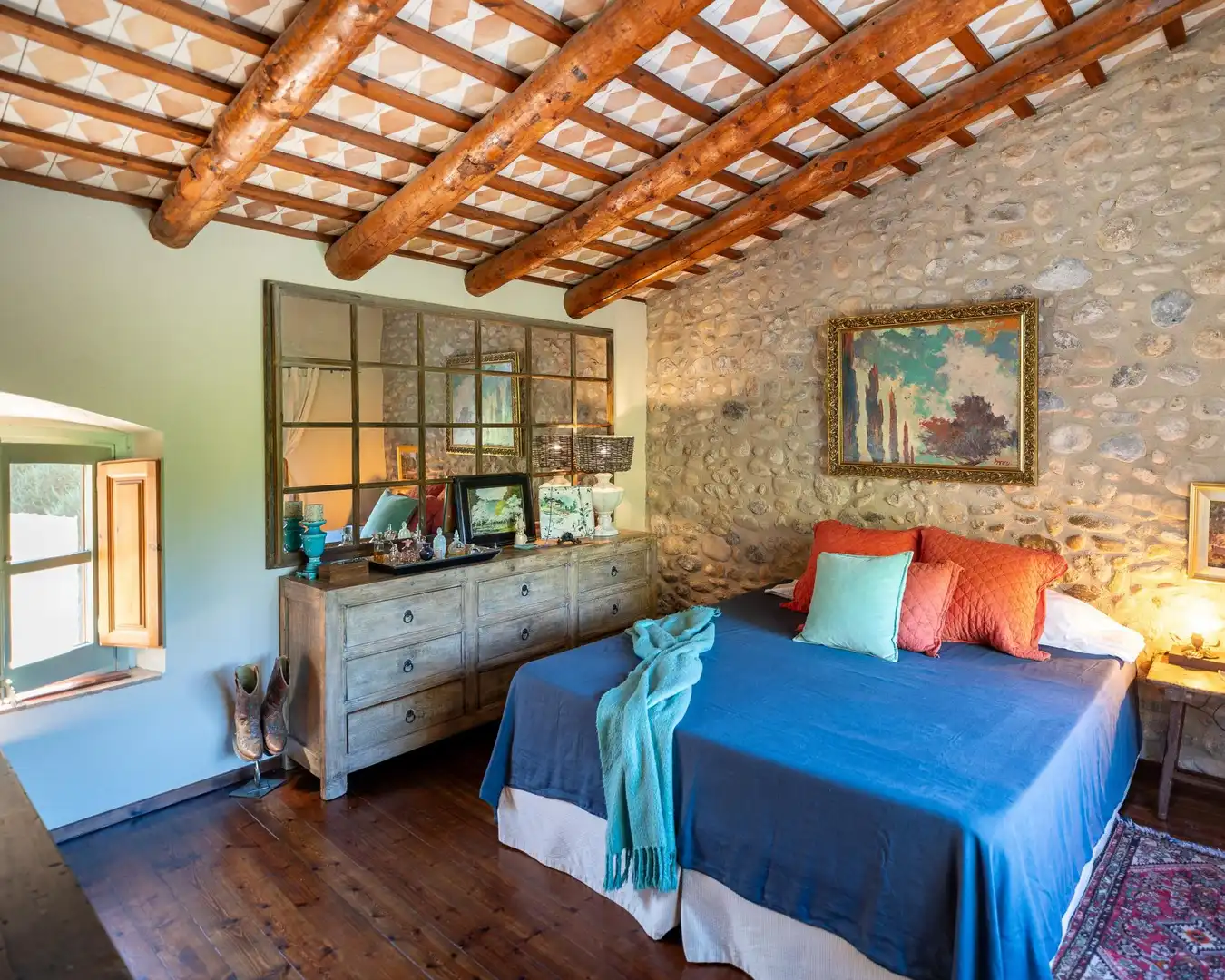 Habitación de Finca rústica en venta en Esponellà con Calefacción, Jardín privado y Terraza
