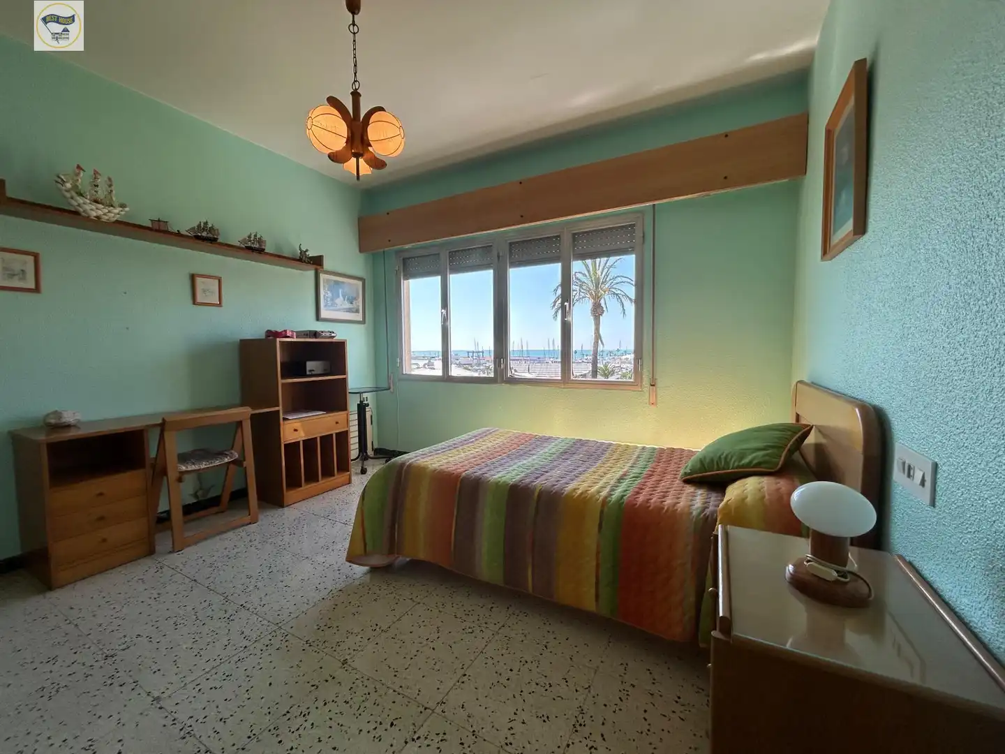 Bedroom of Flat for sale in La Ràpita  with Heating, Terrace and Balcony