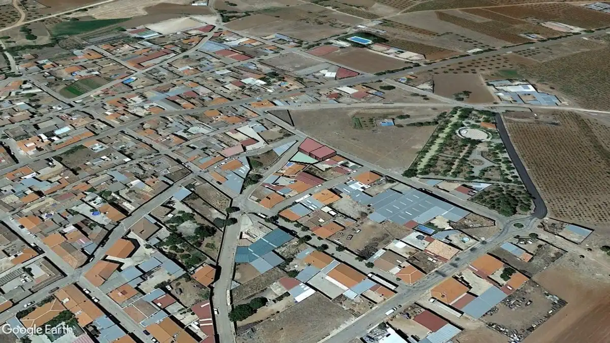 Exterior view of Industrial buildings for sale in San Carlos del Valle