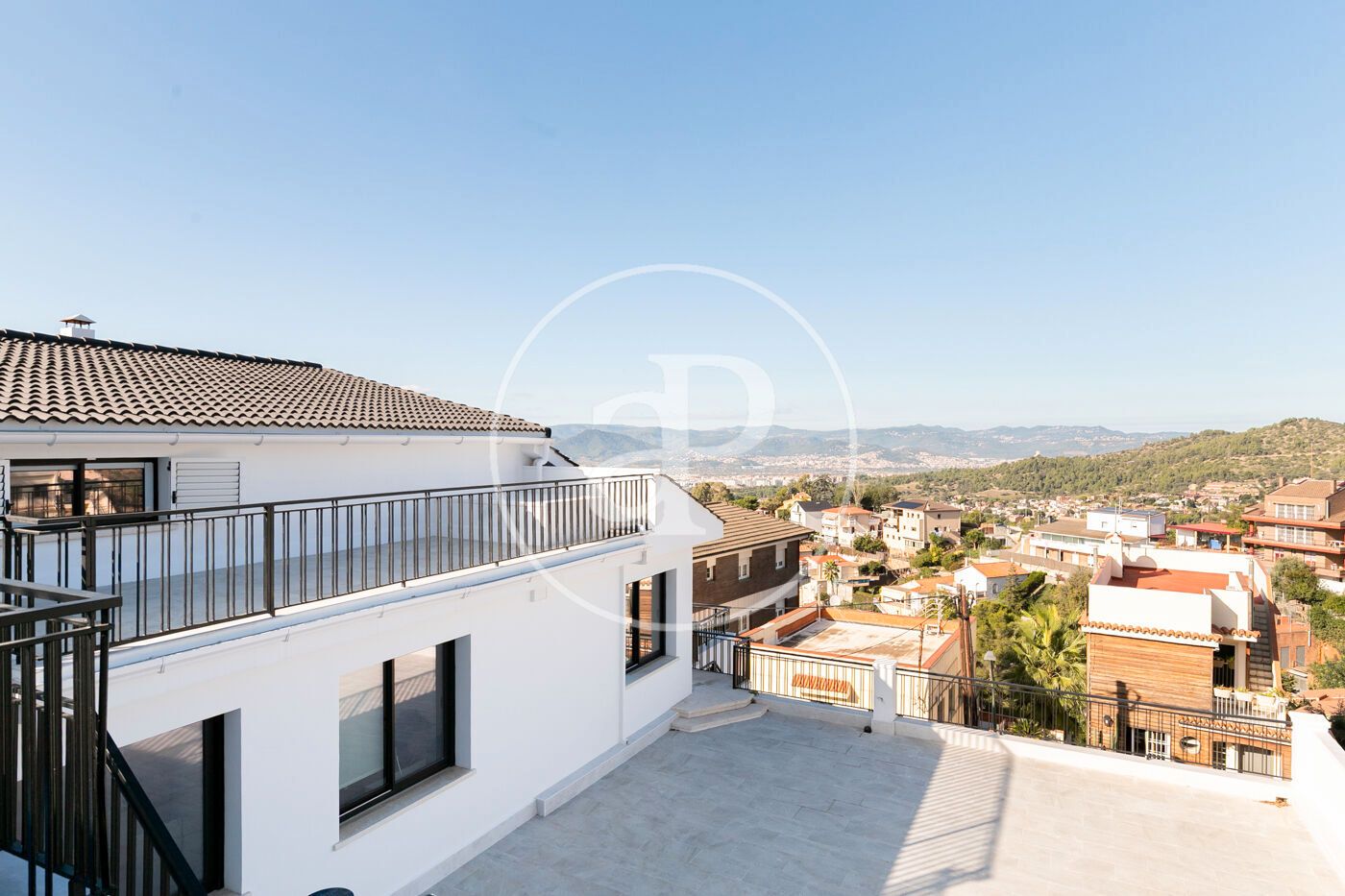 Exterior view of House or chalet for sale in Esplugues de Llobregat  with Heating, Private garden and Terrace
