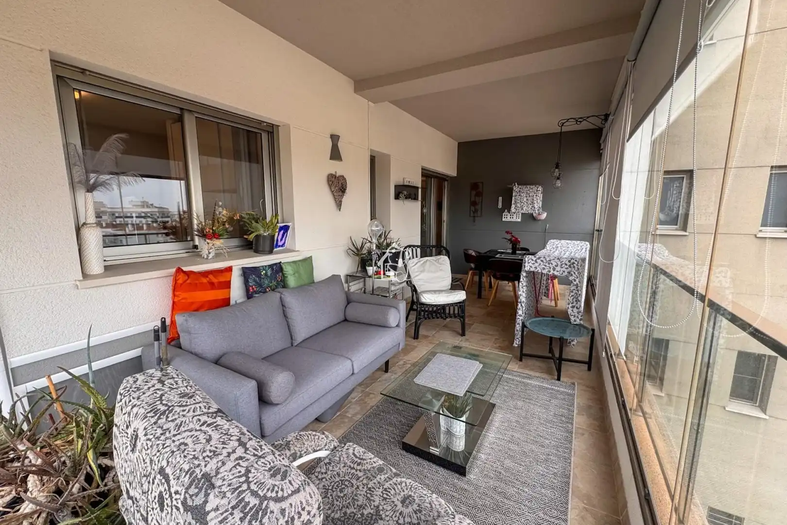 Balcony of Apartments for rent in Orihuela  with Air Conditioner, Terrace and Swimming Pool