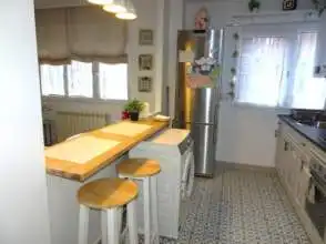 Cocina de Piso de alquiler en Gijón  con Calefacción, Parquet y Amueblado
