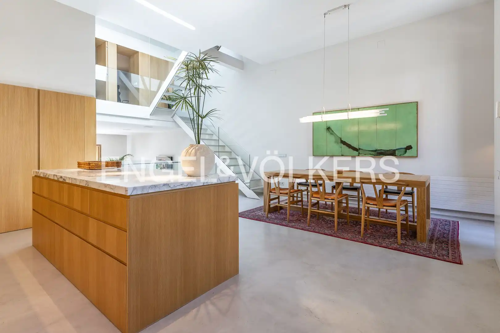 Kitchen of Houses for rent in Barcelona  with Air Conditioner, Heating and Private garden
