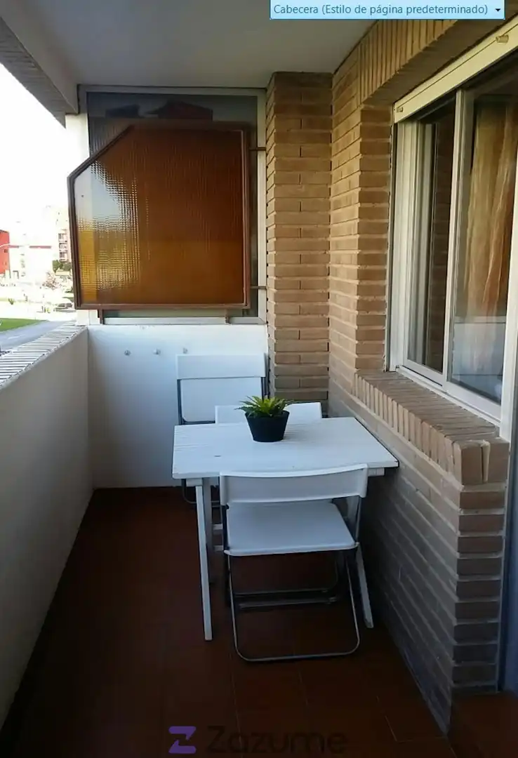 Balcony of Flat for rent in Soria Capital   with Heating, Parquet flooring and Terrace
