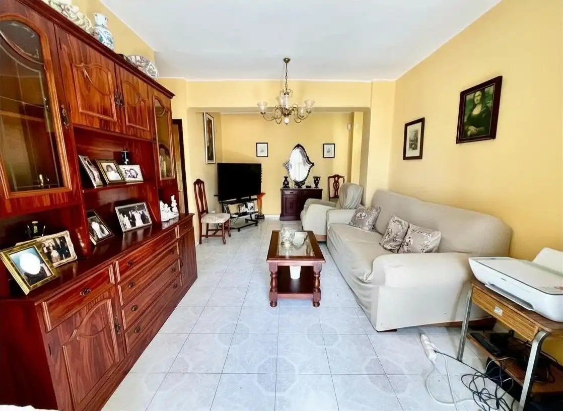 Sala d'estar de Pis en venda en Málaga amb Terrassa