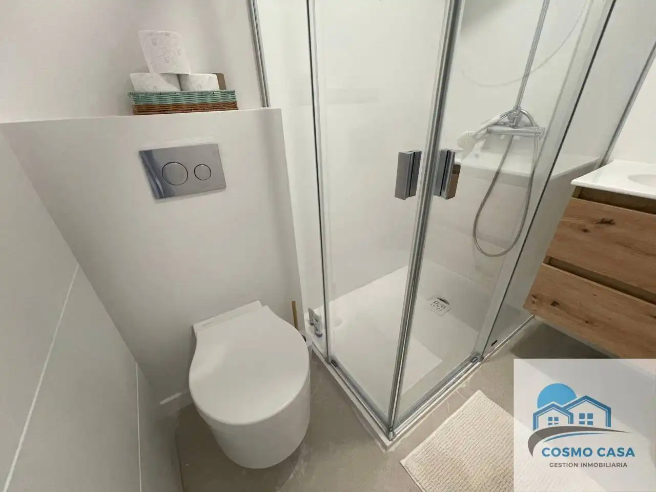 Bany de Pis de lloguer en Cambrils amb Aire condicionat, Calefacció i Terrassa