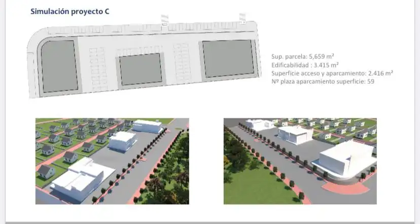 Vista exterior de Terreno industrial en venta en Águilas