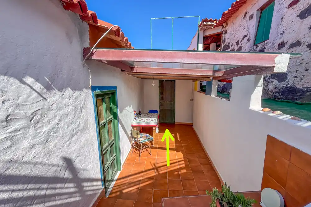 Vista exterior de Finca rústica en venta en Vallehermoso con Terraza