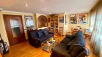 Living room of Flat for sale in Alicante / Alacant  with Private garden, Parquet flooring and Furnished