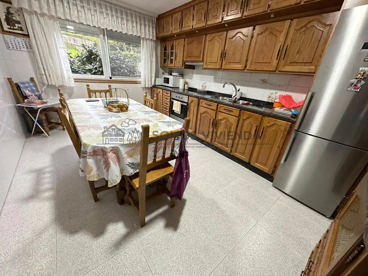 Küche von Einfamilien-Reihenhaus zum Verkauf in Barbadás mit Heizung, Privatgarten und Terrasse