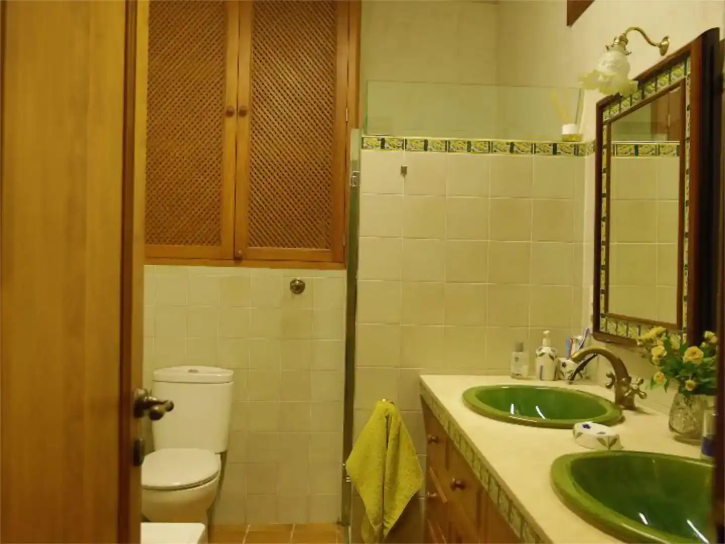 Baño de Finca rústica en venta en Sóller con Aire acondicionado y Piscina