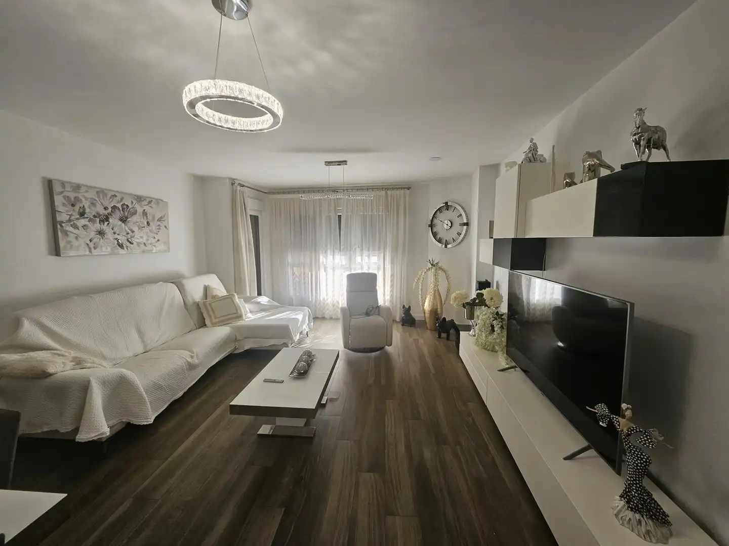 Living room of Flat for sale in Albacete  with Air Conditioner, Heating and Storage room