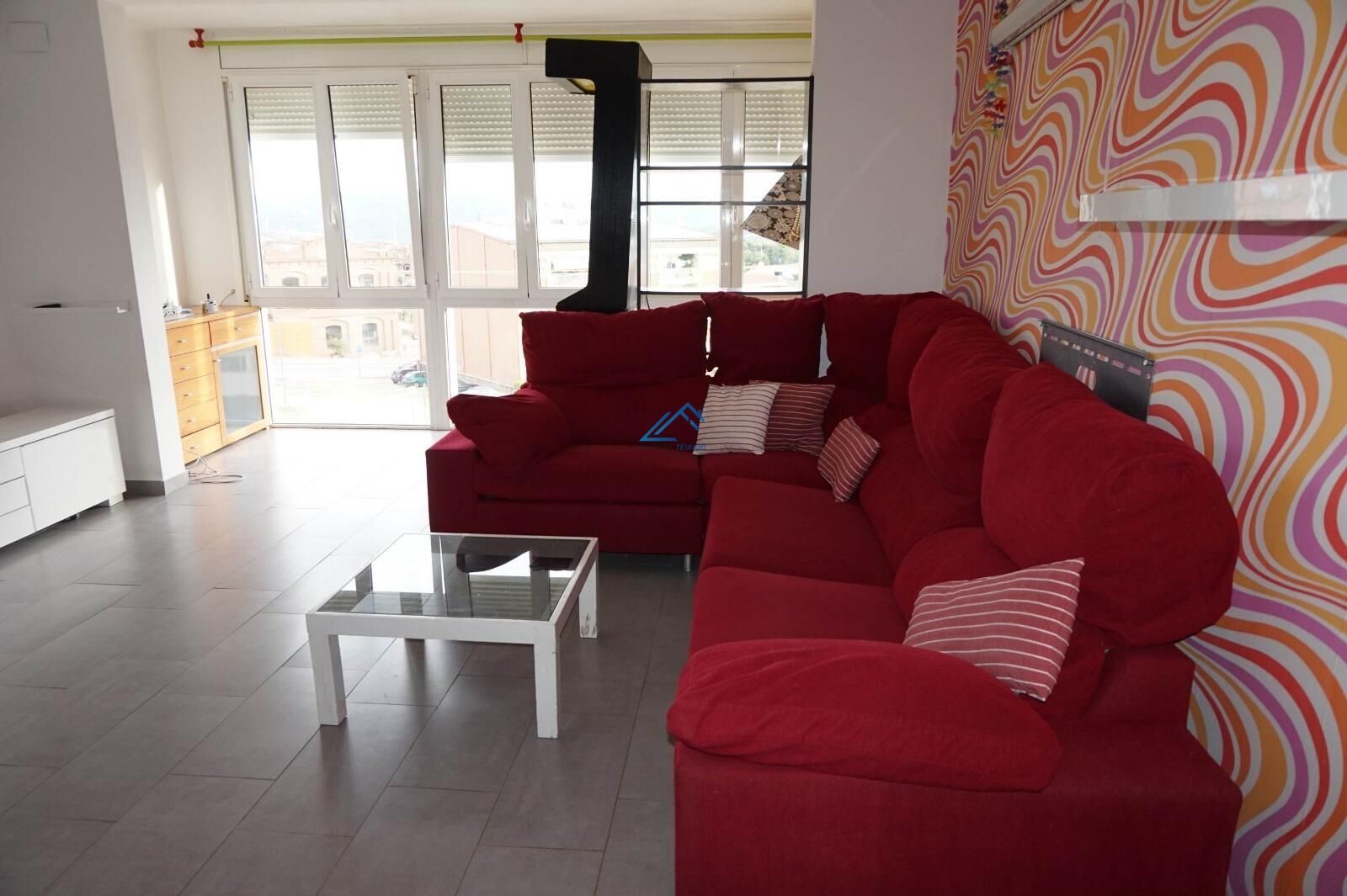 Living room of Flat for sale in Masquefa  with Air Conditioner, Terrace and Balcony