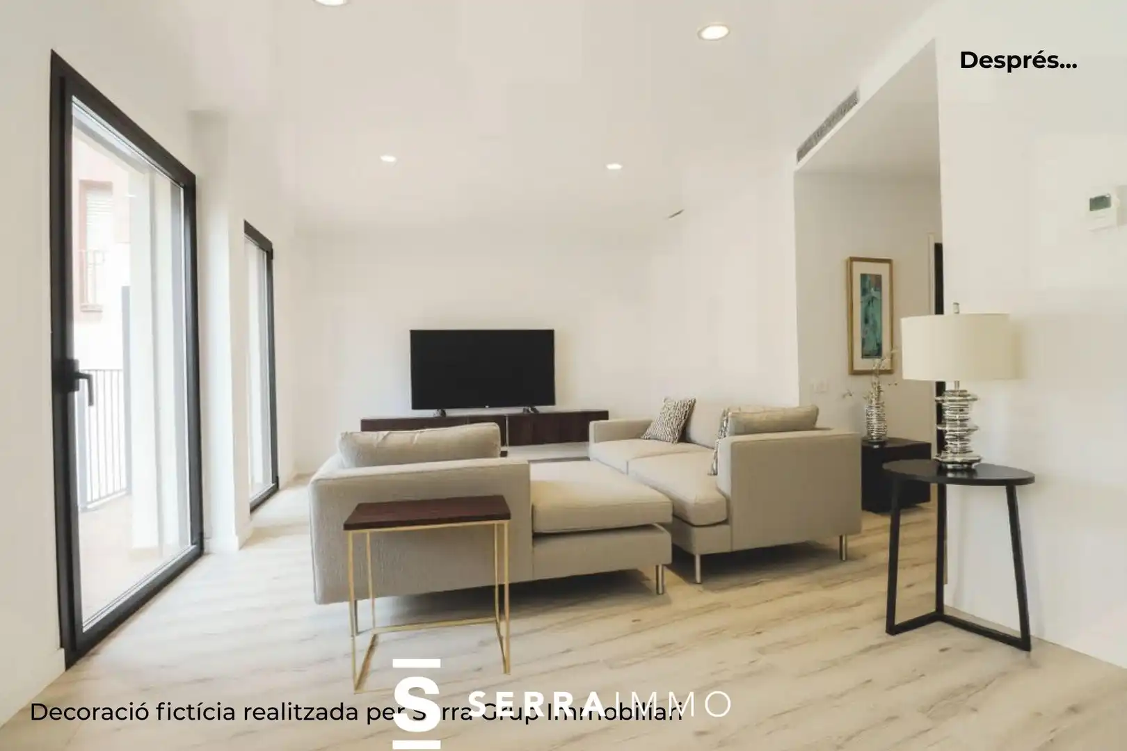 Sala de estar de Piso en venta en Vilafranca del Penedès con Aire acondicionado, Calefacción y Parquet