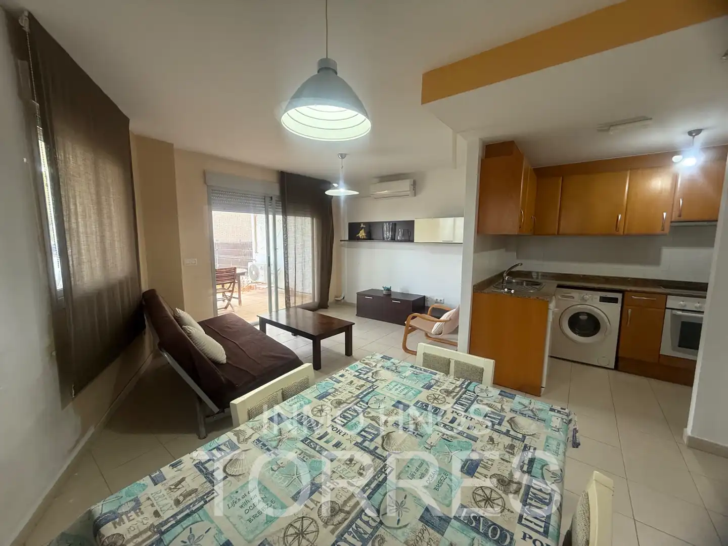 Vista exterior de Apartament en venda en Peñíscola / Peníscola amb Aire condicionat, Jardí privat i Terrassa