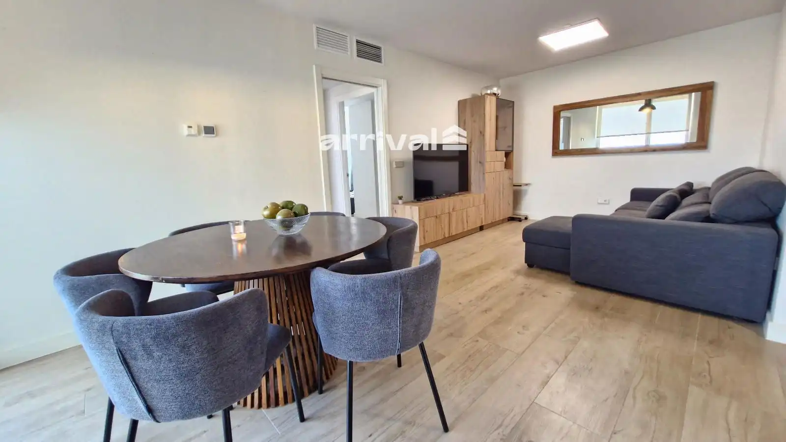 Sala d'estar de Pis de lloguer en Valencia amb Aire condicionat, Calefacció i Terrassa