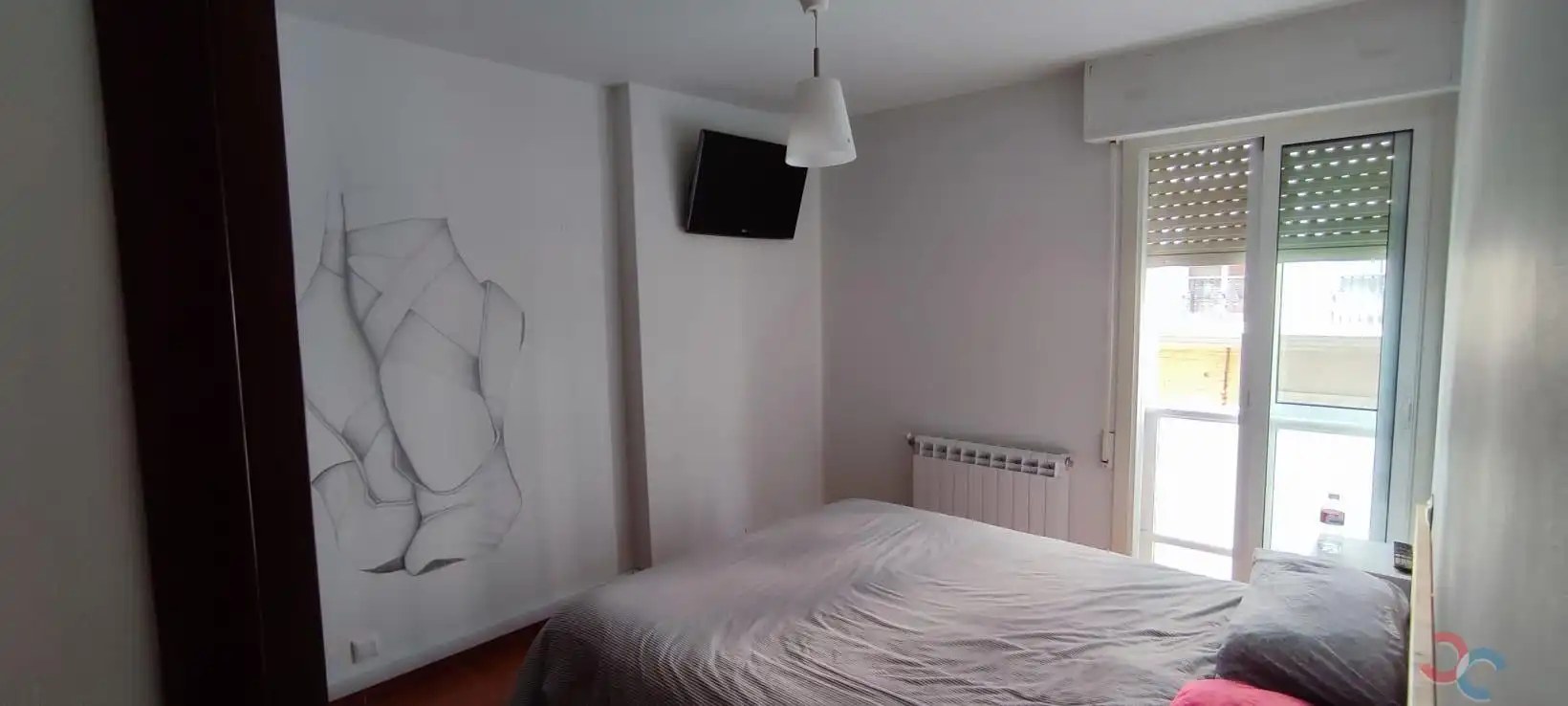 Bedroom of Flat for sale in Marín  with Terrace