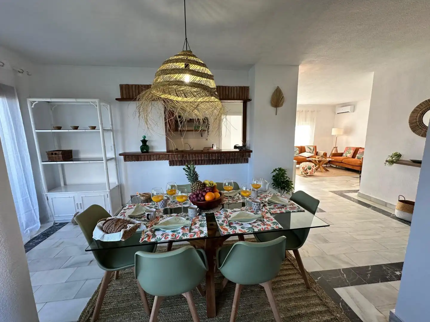Dining room of Attic for rent in Mijas  with Air Conditioner, Heating and Private garden