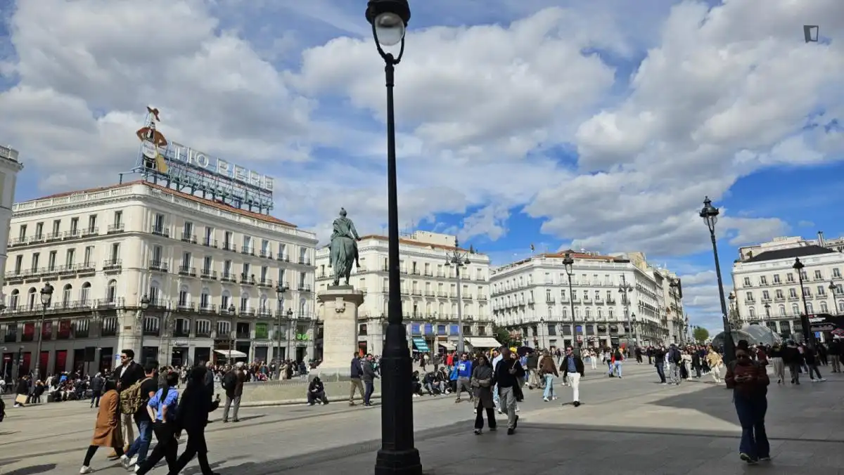 Vista exterior de Apartamento de alquiler en Madrid con Aire acondicionado, Calefacción y Amueblado