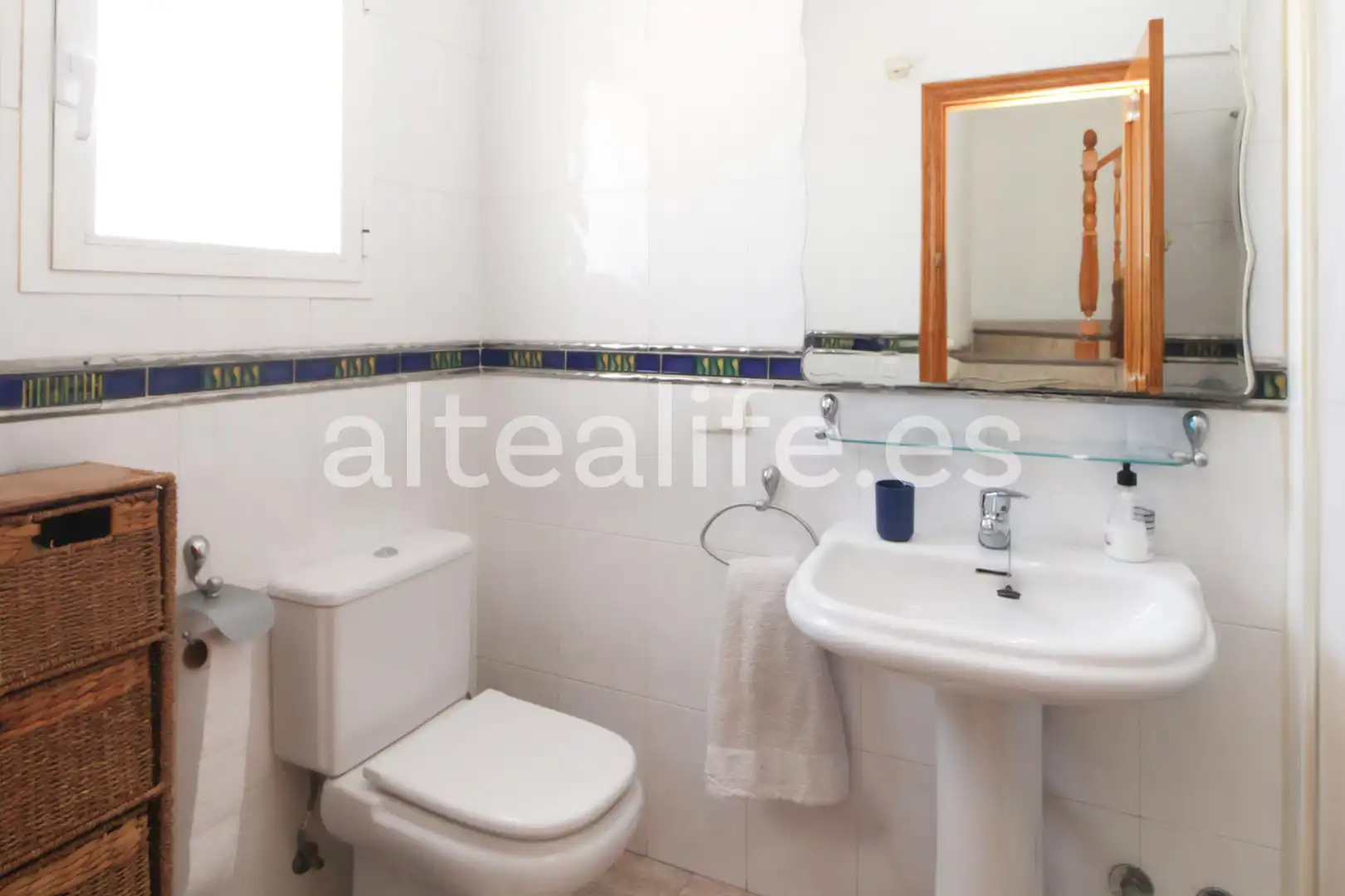 Baño de Casa o chalet en venta en La Nucia con Aire acondicionado, Calefacción y Jardín privado