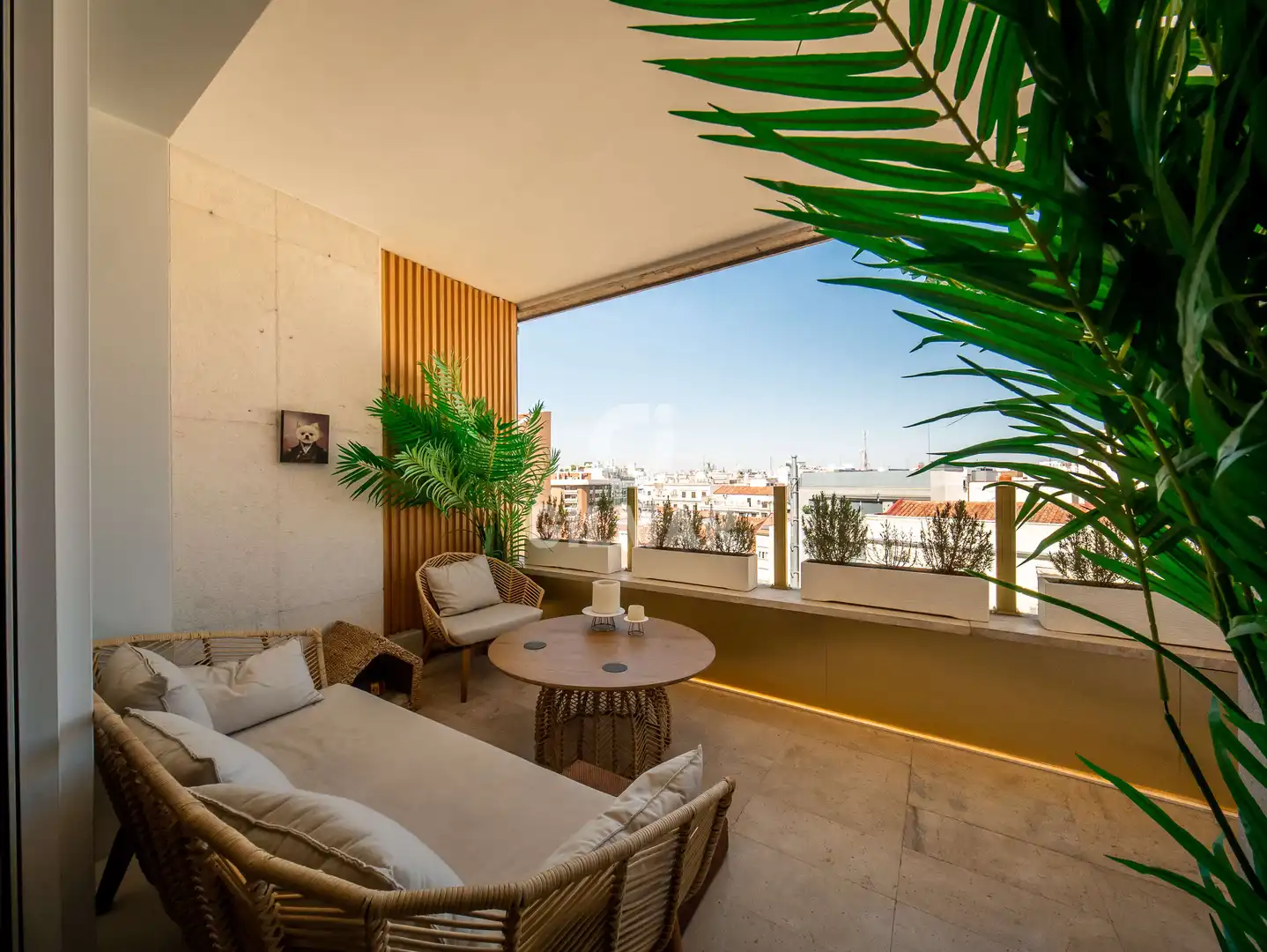 Terrasse von Dachboden zum Verkauf in Madrid mit Heizung, Abstellraum und Balkon