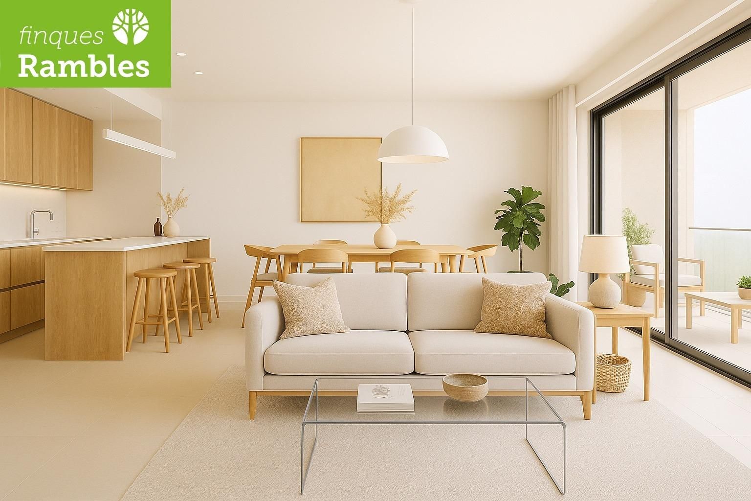 Living room of Flat for sale in Santa Coloma de Queralt  with Terrace