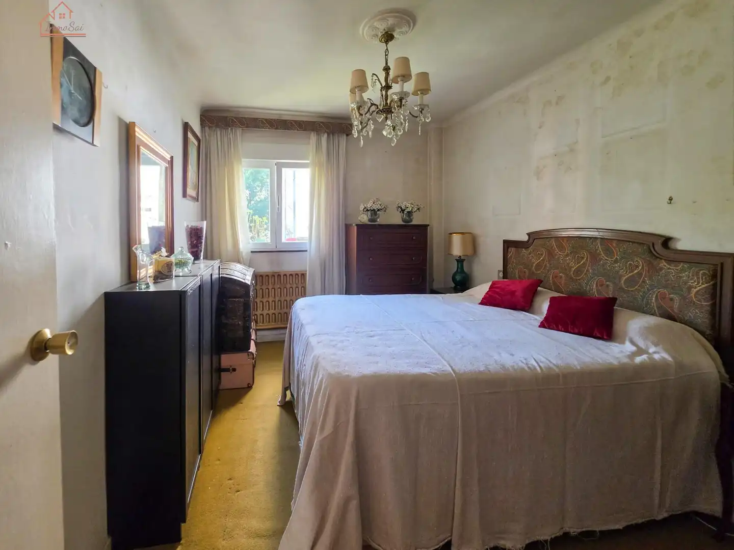 Bedroom of Flat for sale in Madrid  with Heating and Furnished