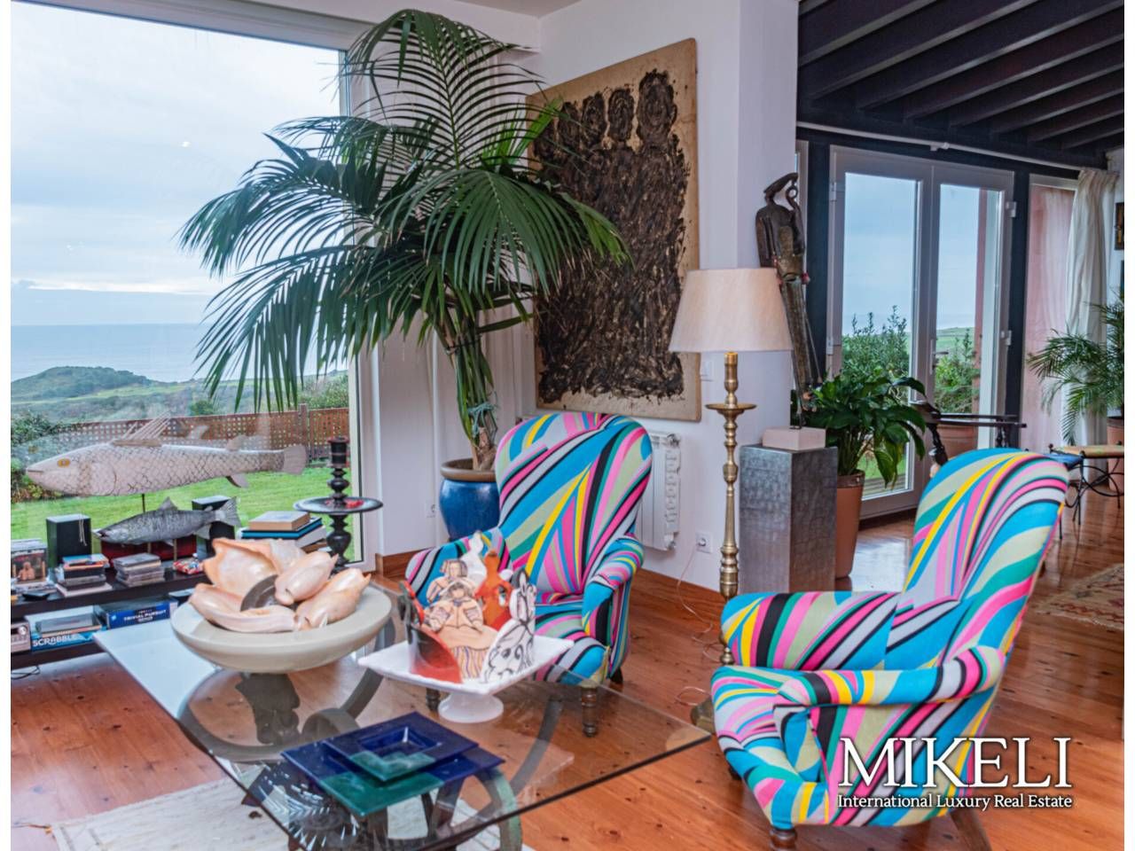 Sala de estar de Casa o chalet en venta en Ruiloba con Calefacción, Jardín privado y Terraza