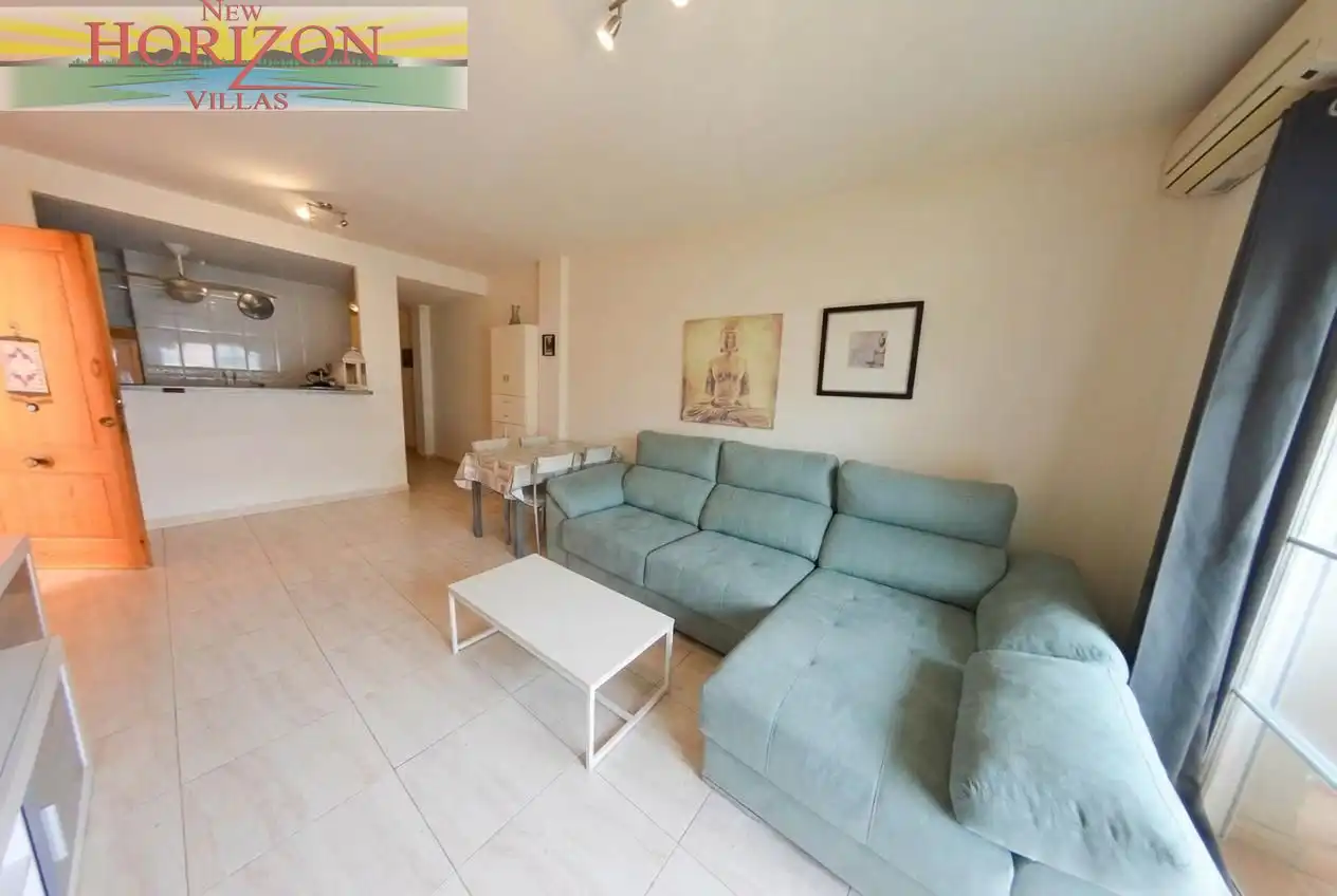 Living room of Flat for sale in Cuevas del Almanzora  with Air Conditioner, Terrace and Community pool