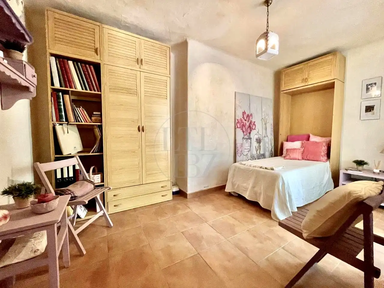 Dormitori de Casa o xalet en venda en Sant Joan de Labritja amb Aire condicionat, Jardí privat i Piscina
