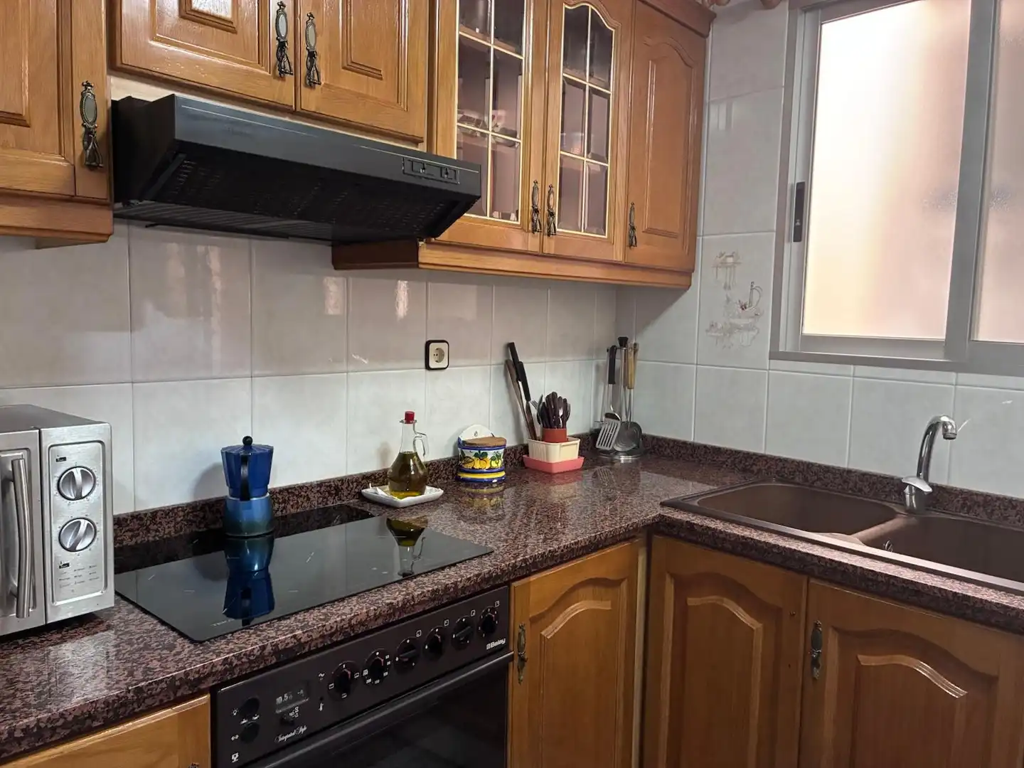 Kitchen of Flat for sale in Cullera  with Oven and Balcony