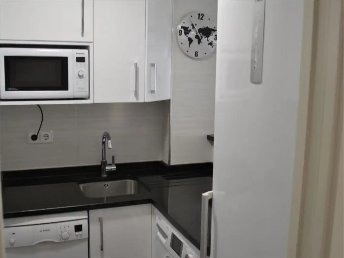 Küche von Wohnung zur Miete in  Madrid Capital mit Klimaanlage