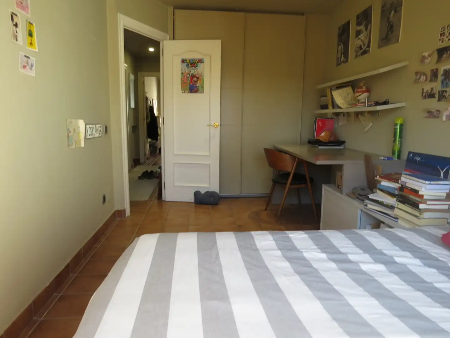 Schlafzimmer von Country house zur Miete in Sant Andreu de Llavaneres mit Heizung, Parkett und Terrasse