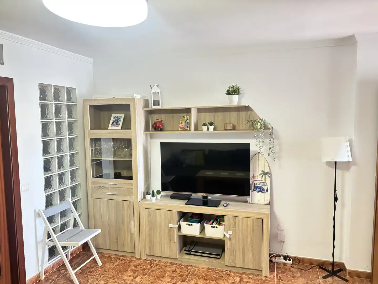 Living room of Flat for rent in Torremolinos  with Air Conditioner, Private garden and Swimming Pool