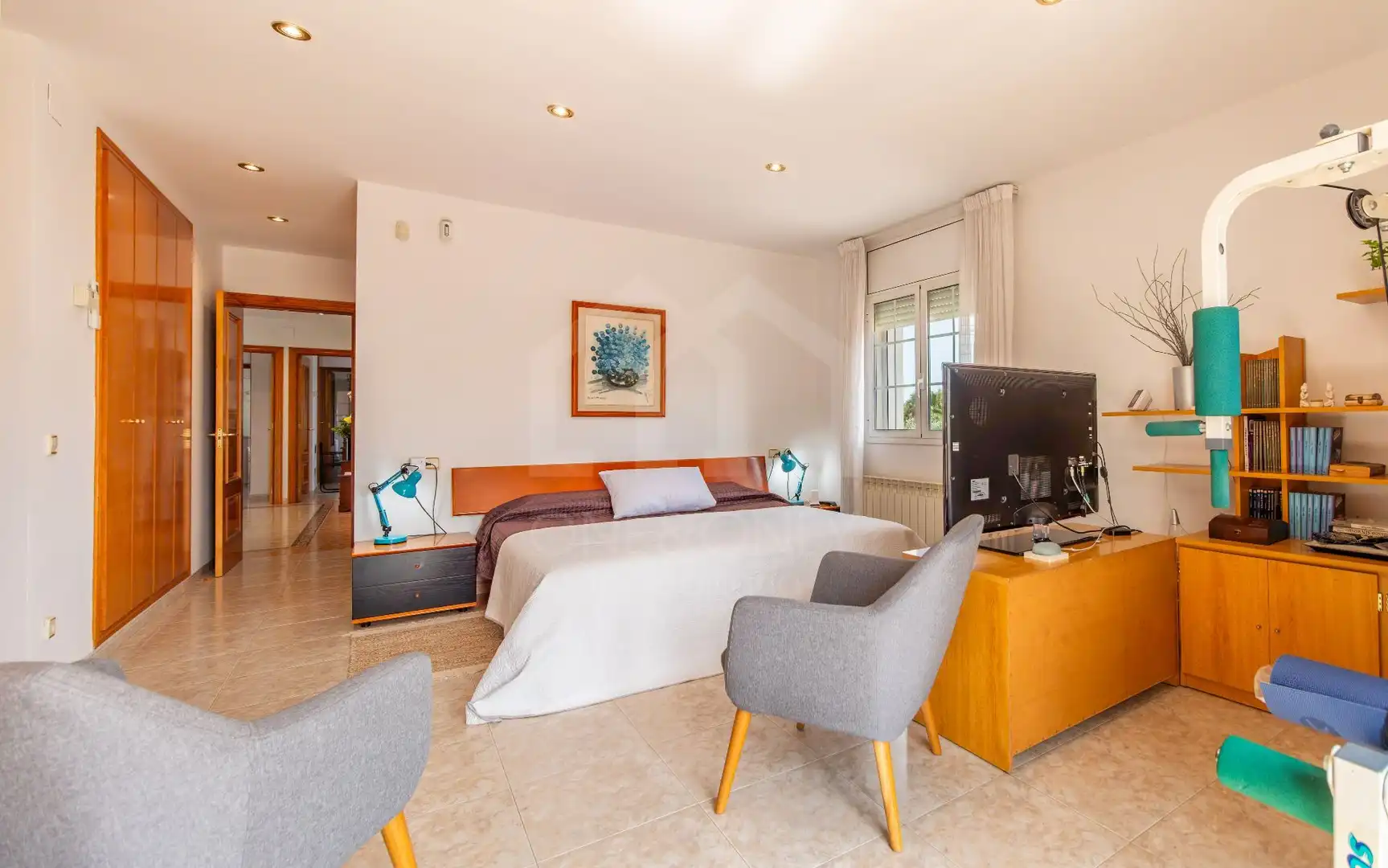 Bedroom of Houses for sale in Riudoms  with Air Conditioner, Heating and Private garden