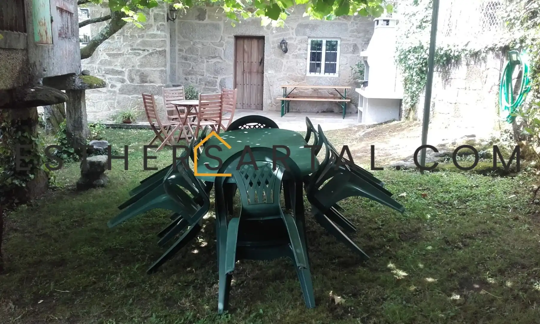 Jardín de Finca rústica en venta en Vilaboa con Trastero