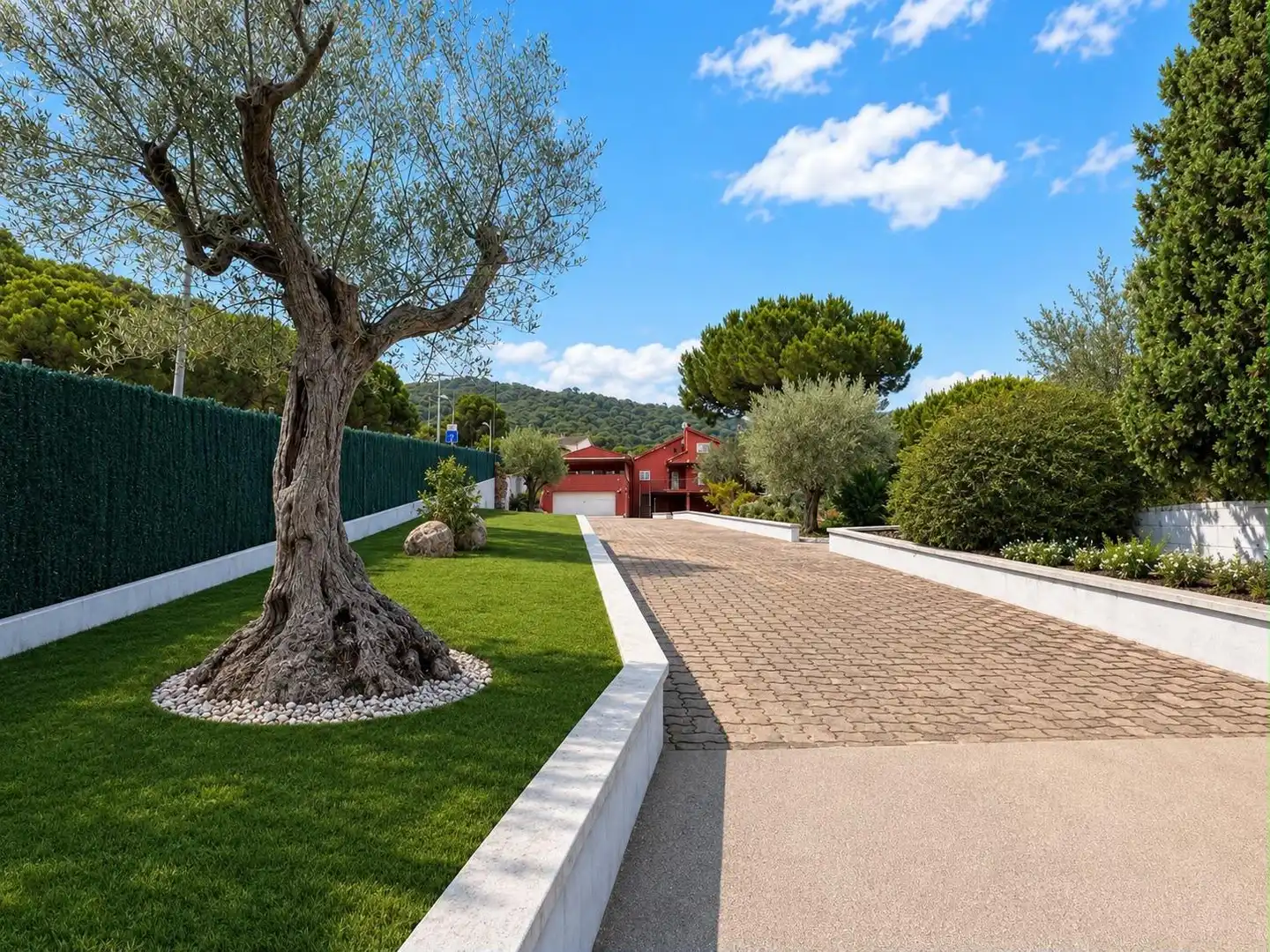 Vista exterior de Casa o chalet en venta en Sant Fost de Campsentelles con Aire acondicionado, Calefacción y Jardín privado