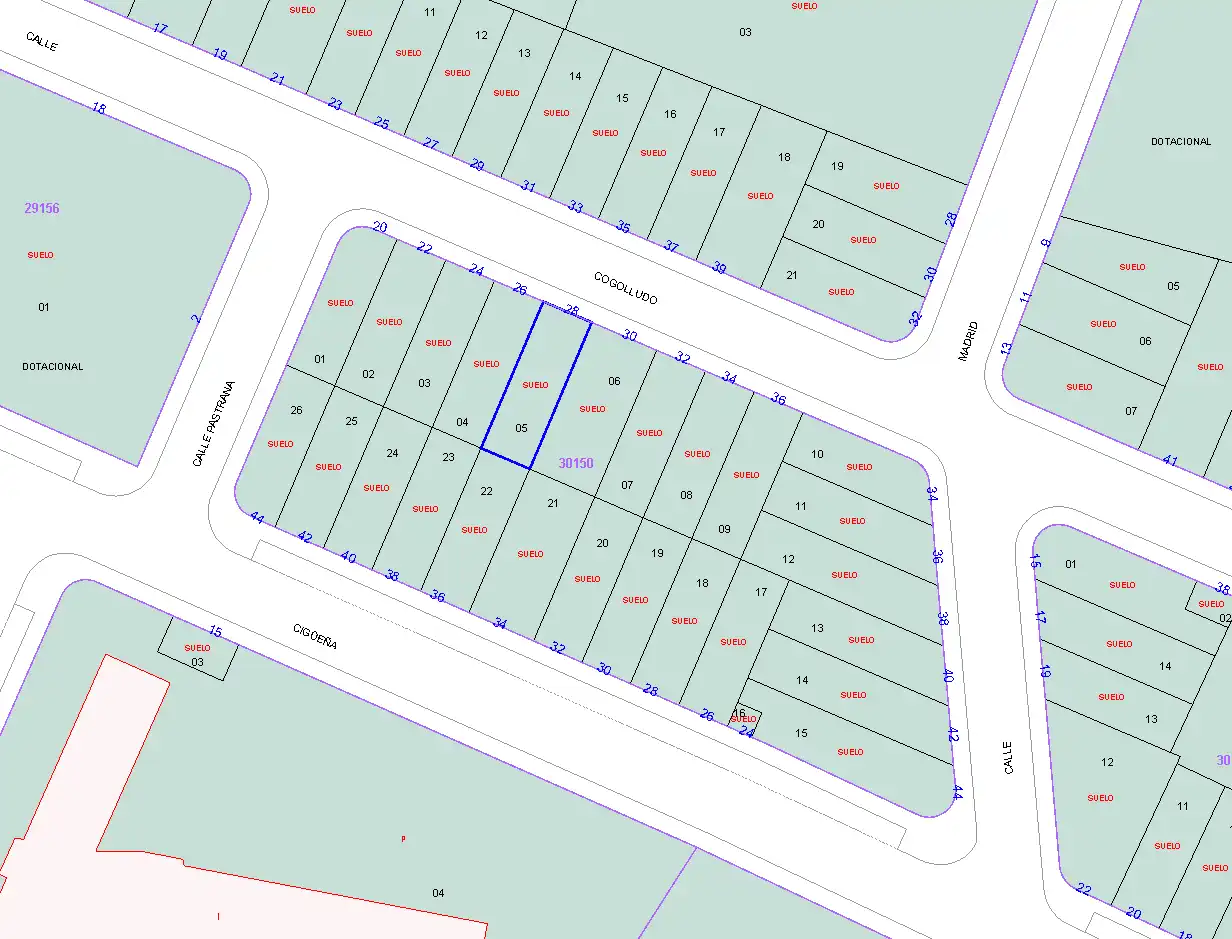 Residential land for sale in Calle Cogolludo