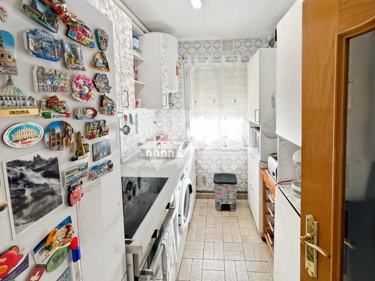 Kitchen of Flat for sale in Madrid  with Air Conditioner and Heating