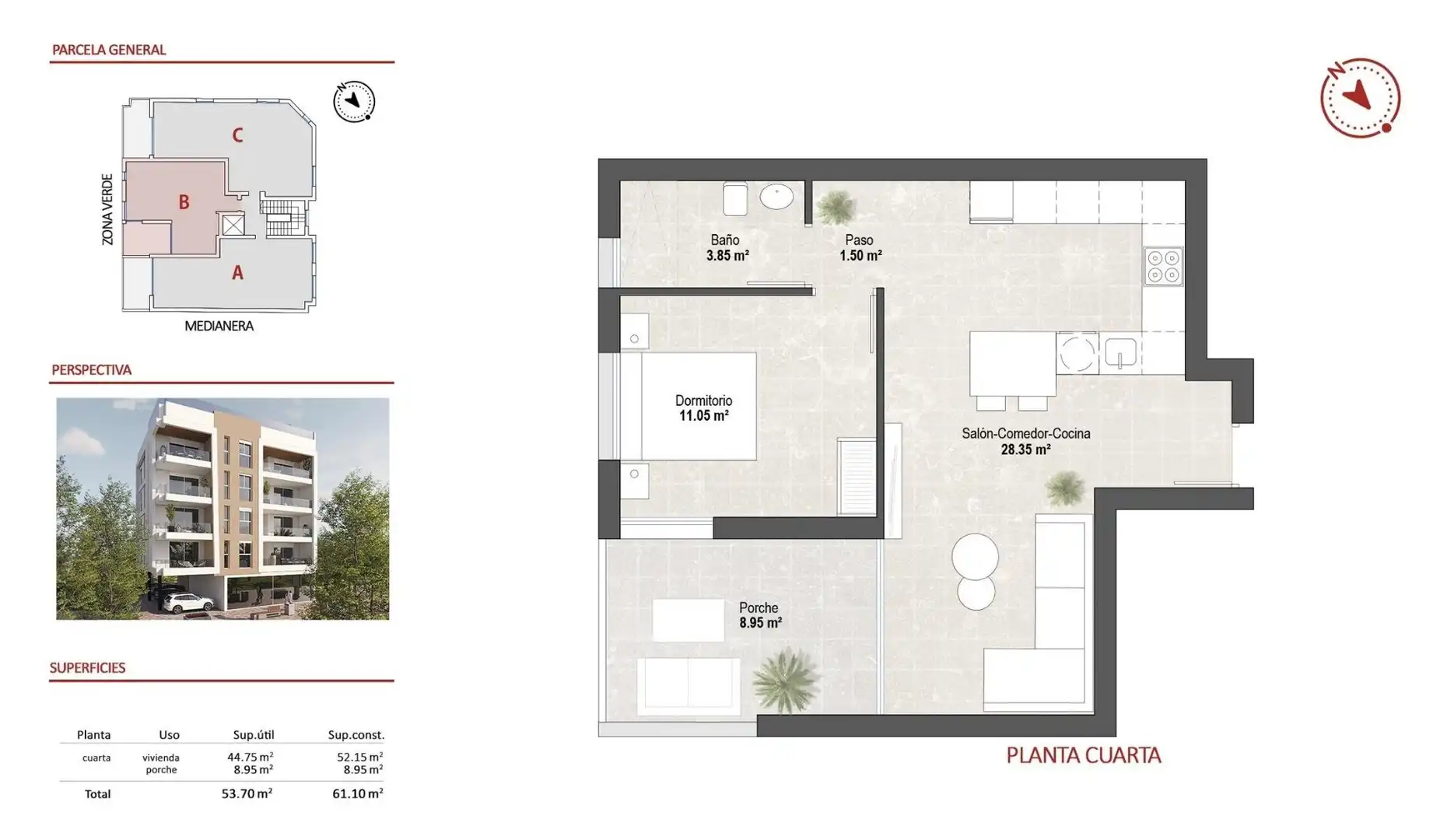 Penthouse with pool for sale in Lo Pagán, imagen 6