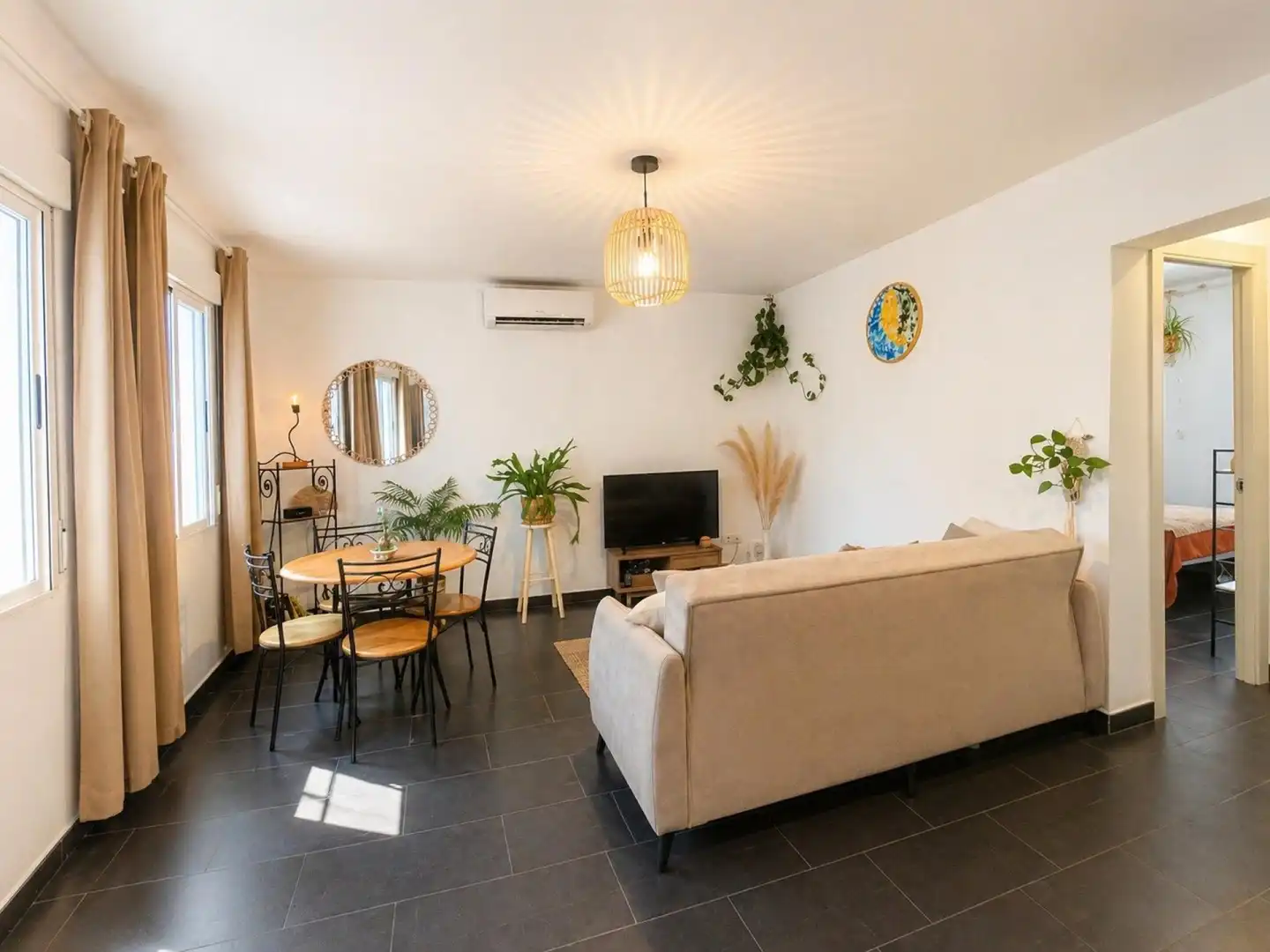 Sala de estar de Apartamento en venta en Málaga Capital con Aire acondicionado y Calefacción