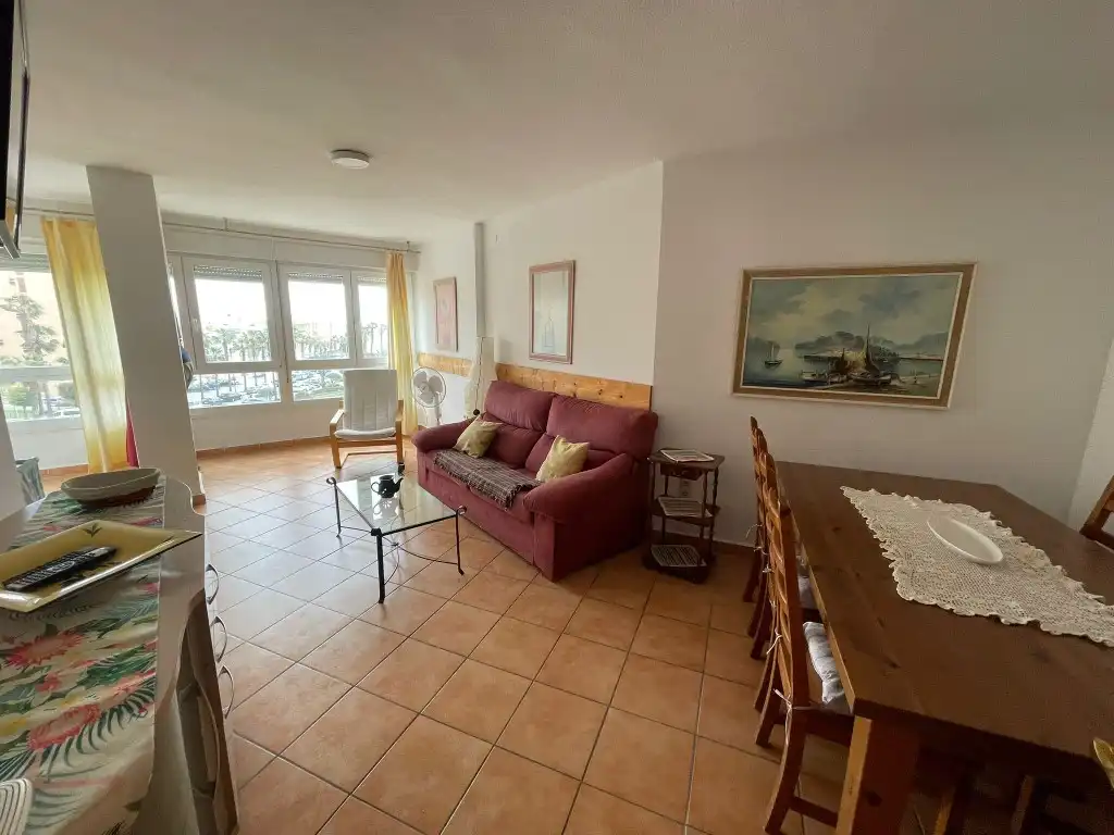 Sala d'estar de Apartament en venda en Torrox amb Terrassa, Piscina i Moblat
