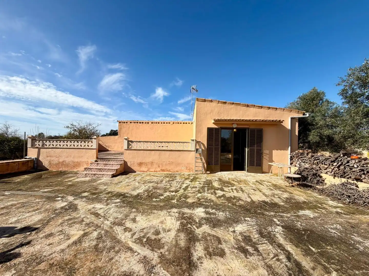 Exterior view of Country homes for sale in Llucmajor  with Private garden, Terrace and Alarm